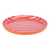Oranžinės spalvos/šviesiai rožinės spalvos iš geležies lėkštė ø 22 cm Animado – PT LIVING