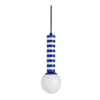 Mėlynos spalvos iš metalo kabantis šviestuvas ø 12 cm Rayado Retro – Leitmotiv