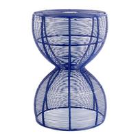 Iš metalo apvalios formos šoninis stalas ø 30 cm Cuerda Doble – Leitmotiv