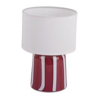 Raudonos spalvos iš metalo stalinis šviestuvas LED (aukštis 20 cm) Verano LED – Leitmotiv