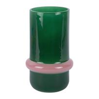 Žalios spalvos iš stiklo vaza (aukštis 22 cm) Animado Anillo – PT LIVING