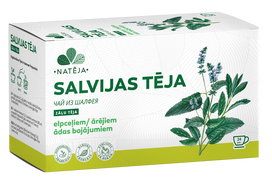 NATĒJA šalavijo arbatos maišeliai, 24 vnt.