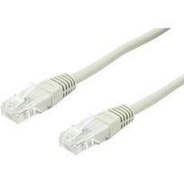 Accura kabel sieciowy LAN Ethernet UTP kat5e 0.25m szary ACC2300