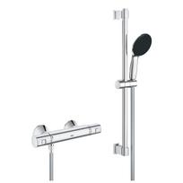 Dušo komplektas su termostatiniu maišytuvu Grohe Precision Start, chromo sp.