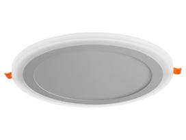 Šviestuvas lubų Saturn, LED, 3000 °K, 1 x 18 W, balta sp., 24 x 24 cm