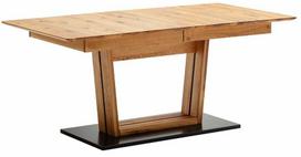 Valgomojo stalas išskleidžiamas MCakcent Morena C, antracito sp./ąžuolo sp., 140 - 190 cm x 90 cm x 77 cm