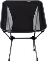 Sulankstoma turistinė kėdė Abbey Camp Torino 071, juoda sp./pilka sp.