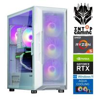 Kompiuteris INTOP AQUA Ryzen 5 7500X3D 32GB DDR5 1TB RTX 5060 Ti-16GB Win11H i3 NEO White