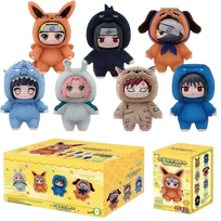 Naruto Beast Party Labubu styliaus žaislas su pakabuku - siurprizas