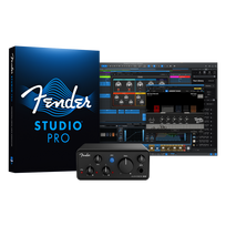 Garso plokštė Fender AudioBox GO, juoda