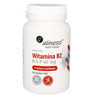 Aliness Vitamin B2 R-5-P (riboflavin) 40 mg 100 tab