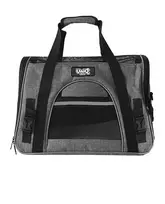 Uniq Pets Pawvoyager gyvūnų transportavimo krepšys, pilkas, 38x20x26 cm