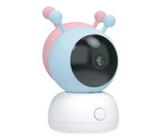 iGET 75020825 - Išmanioji kūdikių stebėjimo kamera 2K 5V Wi-Fi rožinė/mėlyna