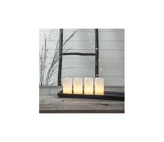 Eglo 410075 - Rinkinys 4x LED kalėdinė dekoracija ADVENT 1x LED/0,18 W/2x CR2032 + nuotolinis pultas