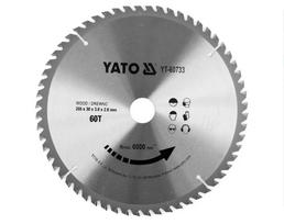 Pjovimo diskas medienai Yato YT-60733; 255x30x2,0 mm
