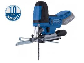 Akumuliatorinis siaurapjūklis Scheppach BC-JS254-X; 20 V (be akumuliatoriaus ir pakrovėjo)