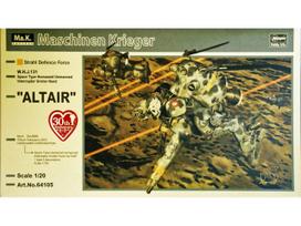 Hasegawa - Altair W.H.J.131 Space Type Humanoid Unmanned Interceptor GroBer Hund, 1/20, 64105
