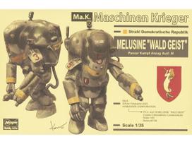 Hasegawa - Maschinen Krieger: Melusine “Waldgeist” Panzer Kampf Anzug Ausf M, 1/35, 64128