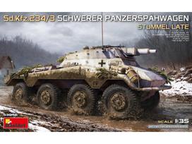 Miniart - Sd.Kfz.234/3 Schwerer Panzerspahwagen «Stummel» Late, 1/35, 53046