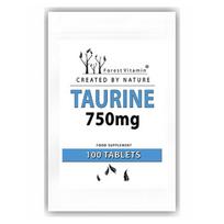 Forest Vitamin Taurine 750 mg 100 tab