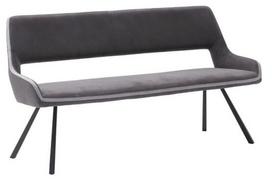 Minkštasuolis MC Akcent Bayonne, tamsiai pilka sp., 155 cm x 63 cm x 90 cm