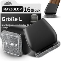 „MAYZOLOP“ 16vnt kėdžių kojų apsaugos Ø29–34 mm