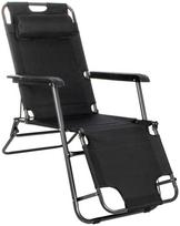 Lauko kėdė Springos Relax GC0060, juoda sp., 120 cm x 60 cm x 85 cm