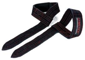 Treniruočių diržas, kėlimo Gymstick 61123L, 60 cm, 0.04 kg, juoda sp., 2 vnt.