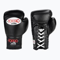 Vyriškos bokso pirštinės YOKKAO Matrix Lace Up black