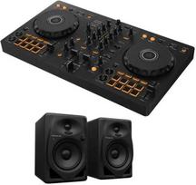 Pioneer DJ DDJ-FLX4 + DM-50D-BT