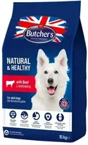 Butchers BUTCHER’S Natural & Healthy Dog su jautiena – sausas šunų pašaras – 10kg