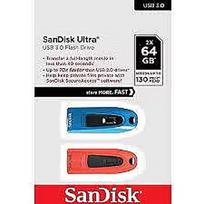 SanDisk STICK ULTRA 64GB USB 3.0 FLASH DRIVE SDCZ48-064G-G46BR2