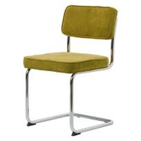 Iš velveto valgomojo kėdė žalios spalvos Rupert – Unique Furniture