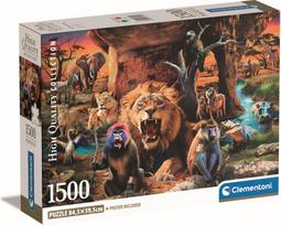 Dėlionė CLEMENTONI COMPACT THE TRIBAL SOCIETY 1500 det.