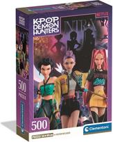 Dėlionė CLEMENTONI K-pop Demon Hunters, 500 det., compact