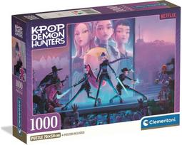 Dėlionė CLEMENTONI K-pop Demon Hunters 1, 1000 det., compact