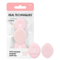 REAL TECHNIQUES Mini Miracle Powder Puff Trio