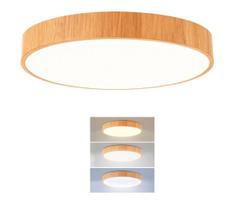 Brilagi - LED lubinis šviestuvas POOL LED/48W/230V 3000/4000/6000K, skersmuo 40 cm, medžio dekoras