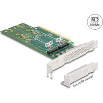 DELOCK PCI Expr 16Karte > 4x int. NVMe M.2 Key M Bifurcation | 90090 | 4043619900909