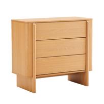 Komoda Home4you Morben, ąžuolo medienos imitacija sp., 80 cm x 90 cm x 42 cm