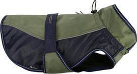 Prekė su pažeista pakuote. Striukė šunims Flamingo Eisberg 524368, chaki sp./tamsiai mėlyna sp., 80 cm