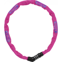 Dviračių užraktas ABUS Steel-O-Chain 4804C/75 Pink