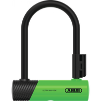 Dviračių užraktas ABUS Ultra Mini 410K/150HB140 Green + SH