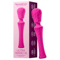 FemmeFunn - masažuojantis vibratorius moterims - XL dydis - rožinis