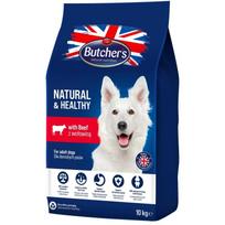 BUTCHER'S Natural & Healthy Dog with beef dry dog food 10kg