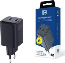 3MK Charger GaN 45W QC4+ PPS 2C black
