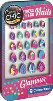 Clementoni - CC Lovely Make-Up - Press & Go Nails - Glamour (I-18157)