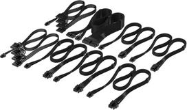 Corsair Premium Sleeved DC Cable Pro Kit, für Typ-5-Netzteil - schwarz