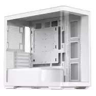 Jonsbo D300 Midi-Tower, 270 degrees, Tempered Glass - white