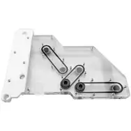 Singularity Computers Spectre 2.0 Elite Kit Side Distro Plate - balta